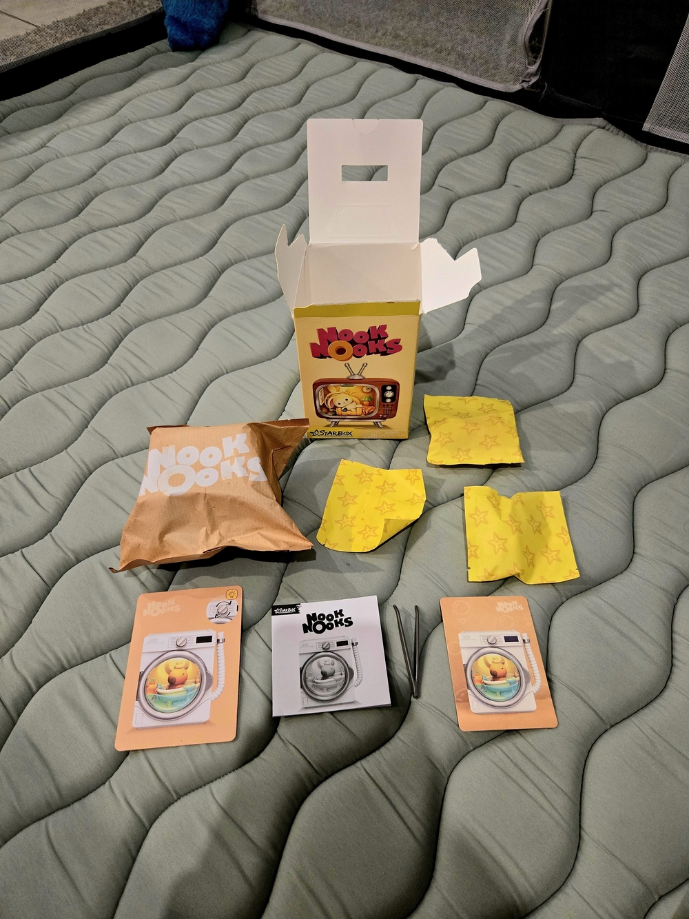 Nook Nooks Blind Box (Washing Machine w/ Capybara) (Opened Box / Unassembled)
